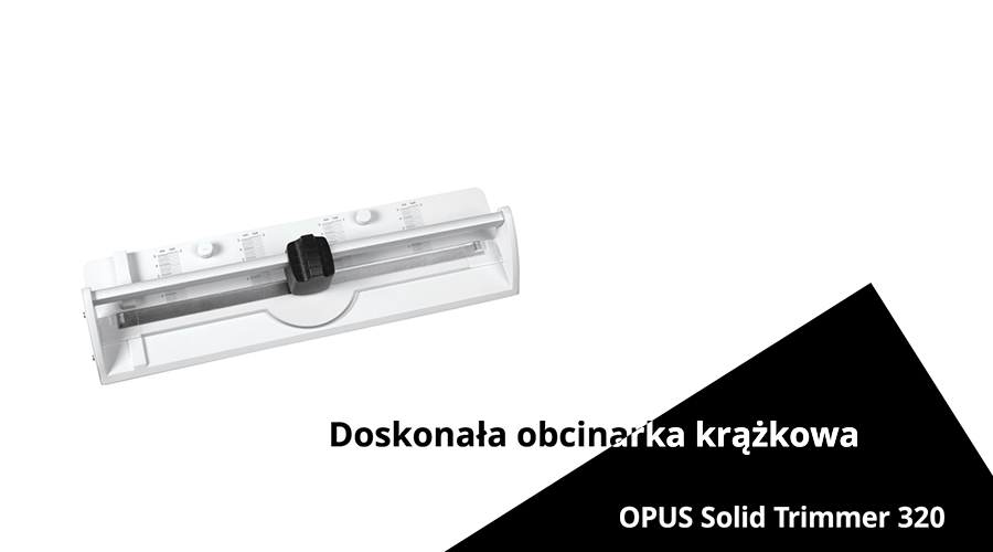 OPUS Solid Trimmer 320 - mała obcinarka krążkowa